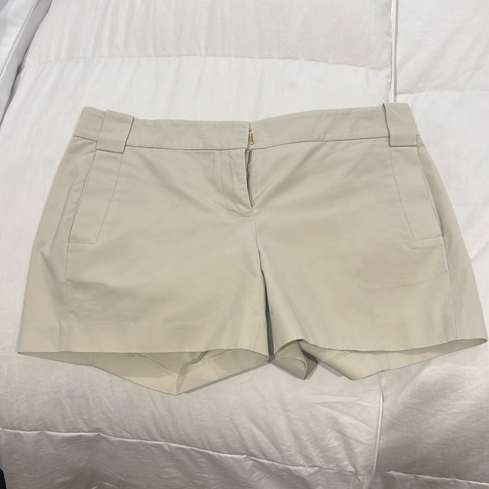 Tory Burch Khaki Dressy Shorts 4